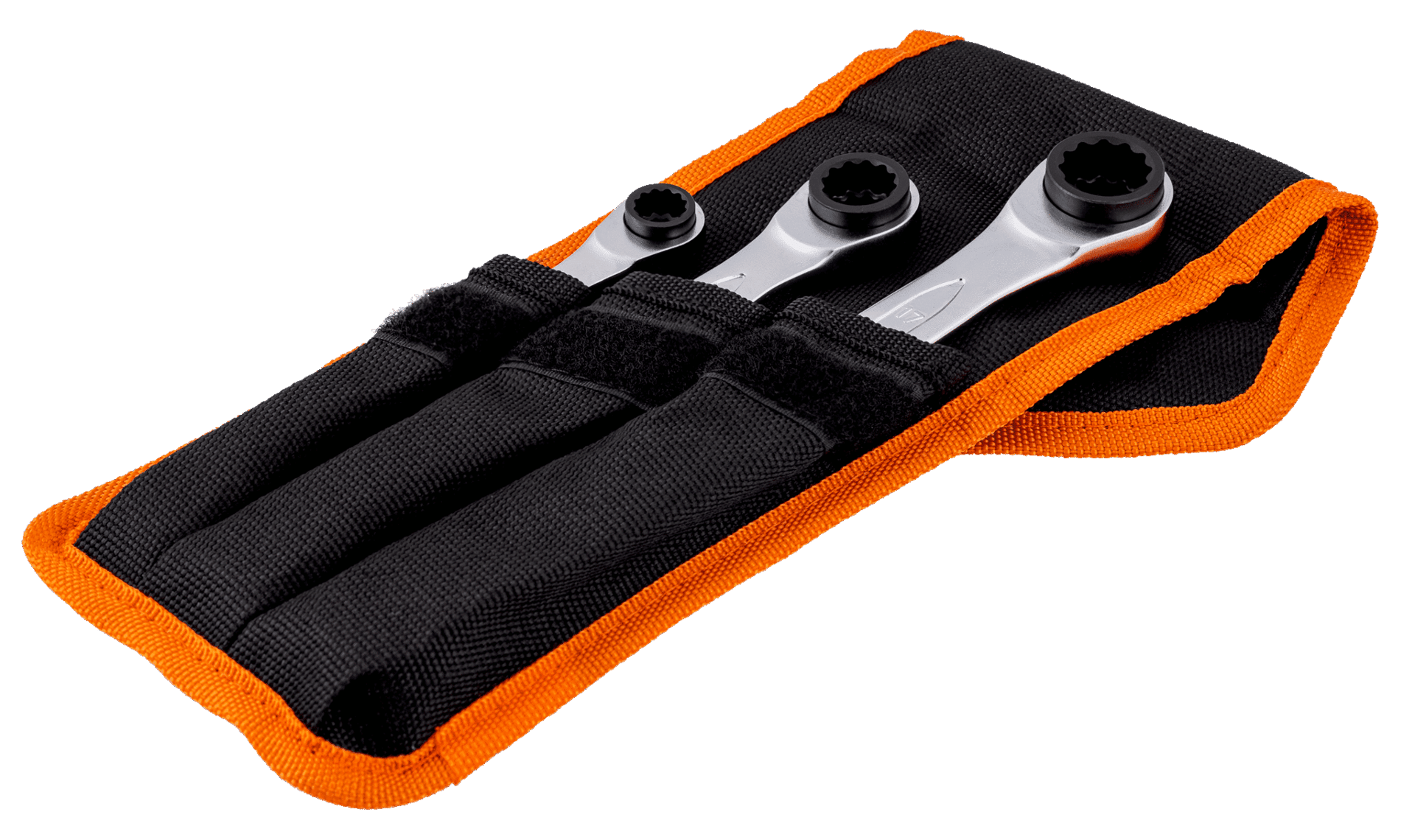 Skralllyklasett 4 in 1, 8-19mm