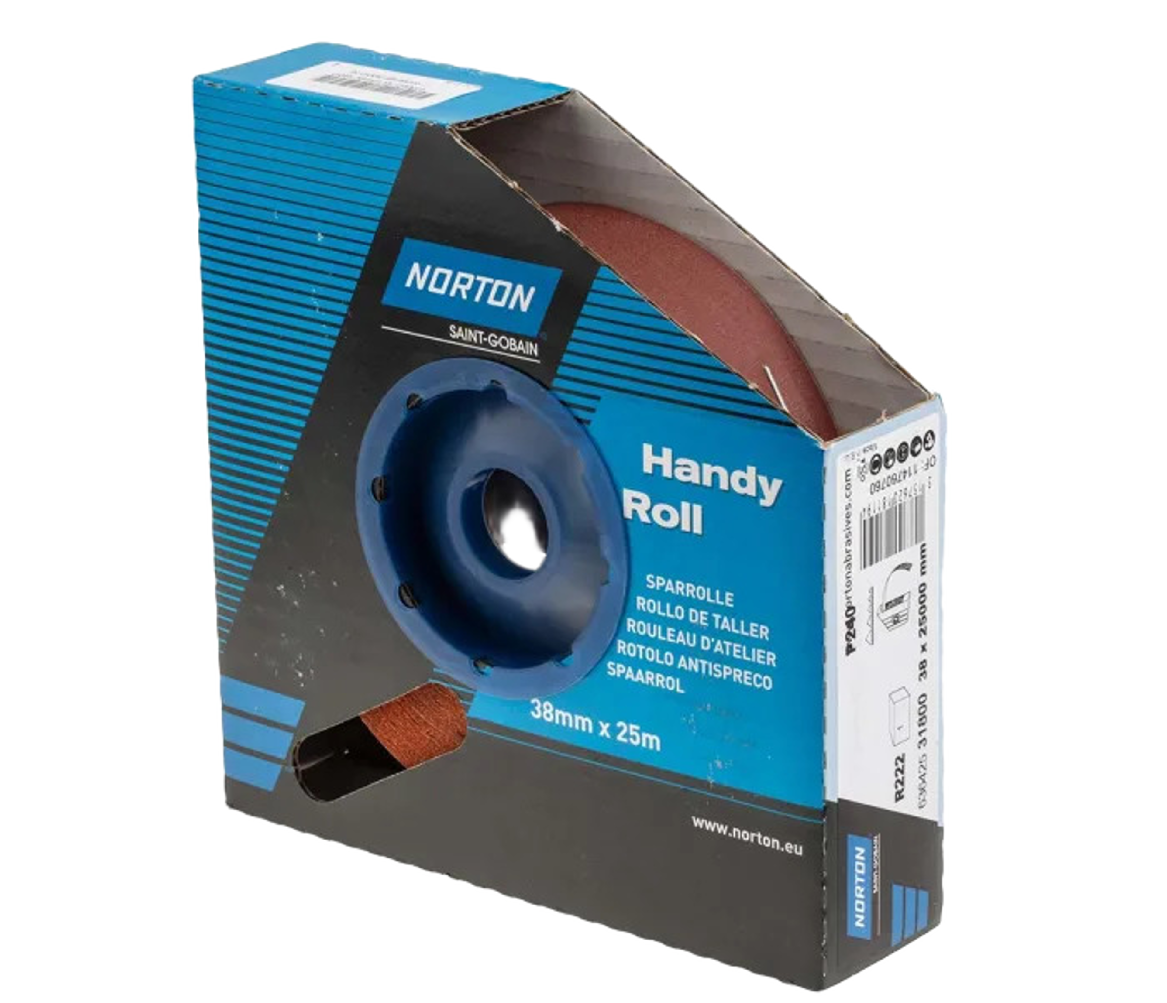 Smergelb 38x25000mm GR100