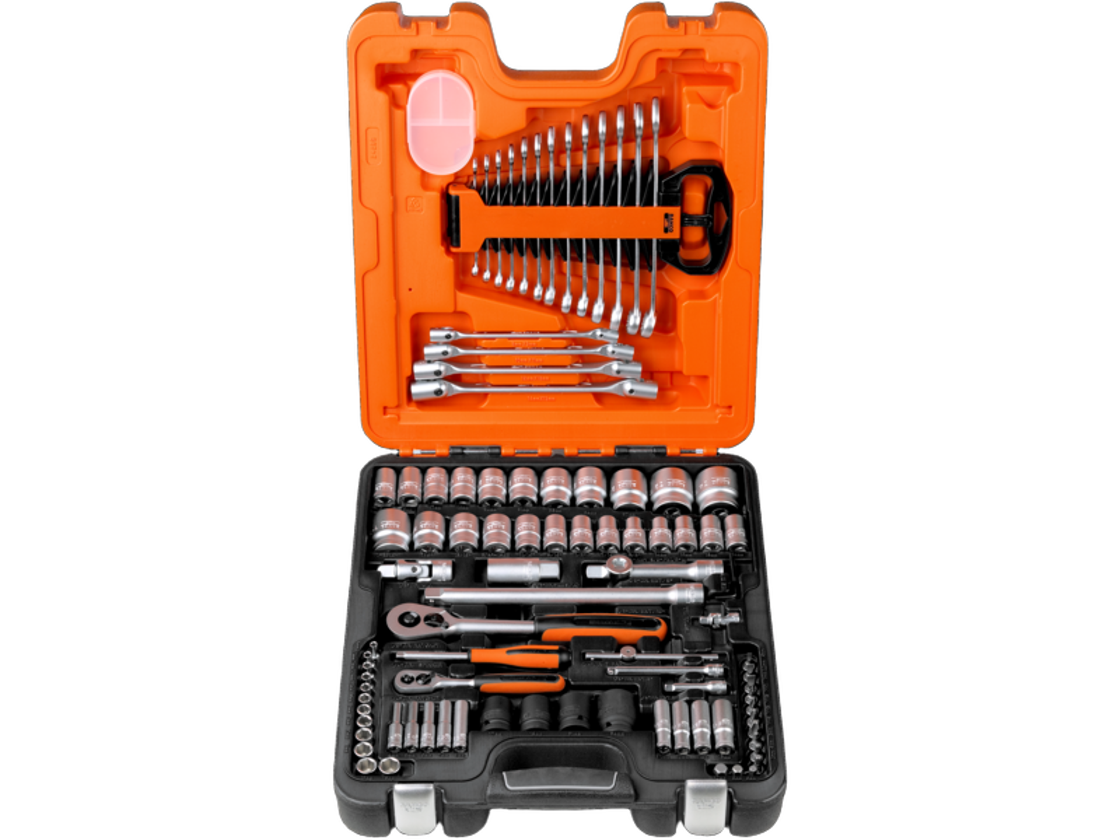 Verkfærasett, toppar og fastlyklar